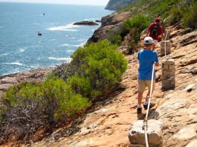 Hiking Trail to Cova Tallada for Children
