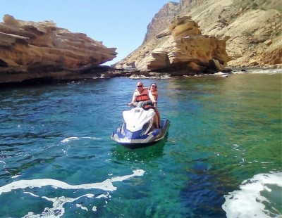 Jet ski excursion Altea from Moraira