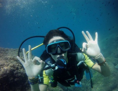 Diving in Altea