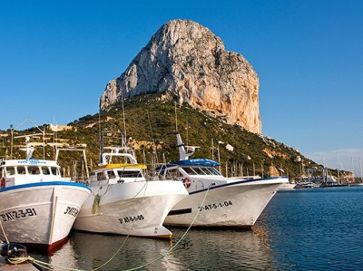 Excursion at the port of Calpe