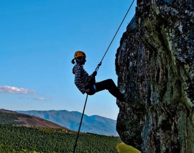 Climbing and Rappelling in Calpe