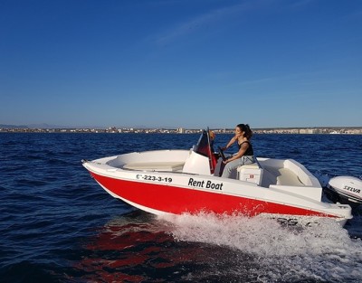 Boat Rental Without License Santa Pola