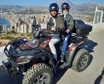 tour quad en benidorm.