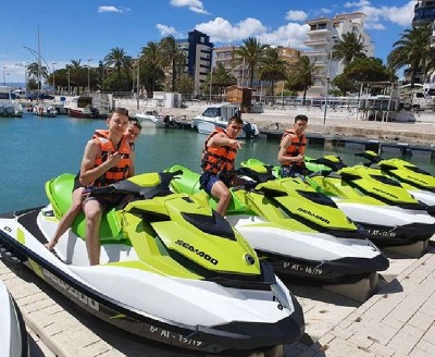 Jet ski excursion in Gandia for 2 people