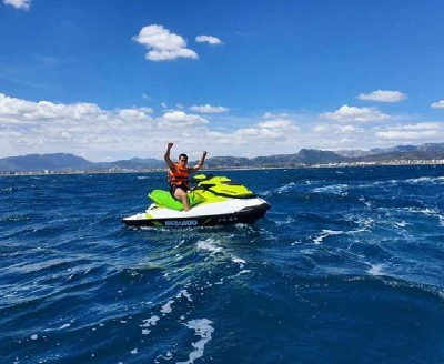 Jet ski excursion in Gandia for 2 people