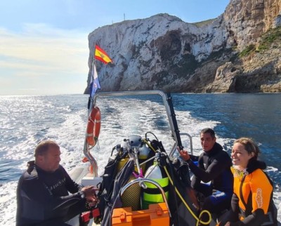 scuba diving in Denia