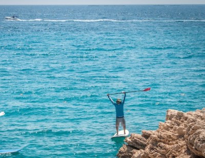Paddleboarding trip to the Olla Island in Altea