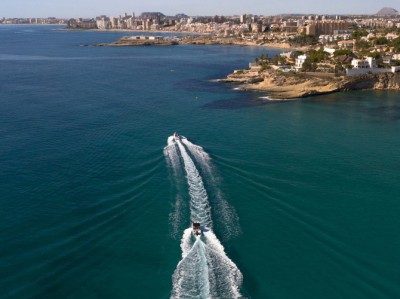 Excursión en barco a Tabarca con salida desde Campello y Alicante