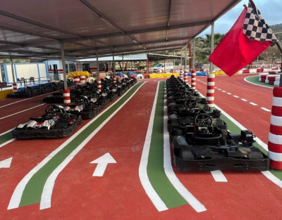 Carrera de karts en...