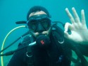 Diving immersion in Javea from a boat for certified divers