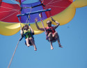Parasailing in Alicante Enjoy the flight and the boat tour!