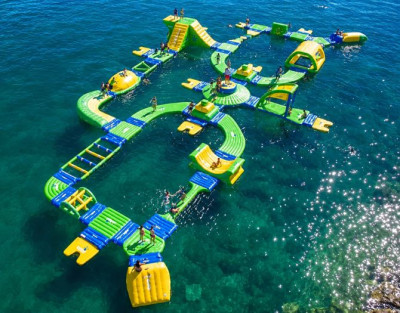 Floating Water Park in...