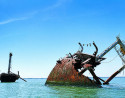 Sunken Rice Ship Kayak Tour in Nerja