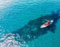 Kayak route in Nerja to the Sunken Rice Ship