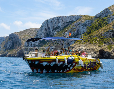 Boat Tour with Swim at Cova...